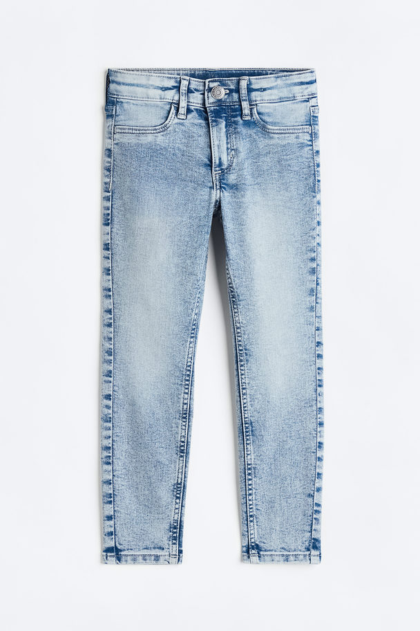 H&M Superstretch Skinny Fit Jeans Licht Denimblauw