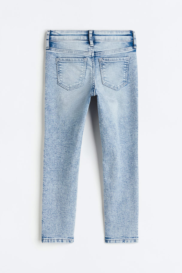 H&M Superstretch Skinny Fit Jeans Hellblau