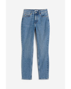 Skinny High Jeans Denimblau