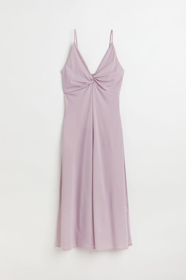 H&M V-neck Dress Light Purple