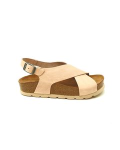Bio Charity Sandal In Pink Leather