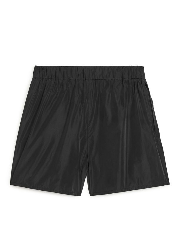 ARKET High Waist Shorts Black