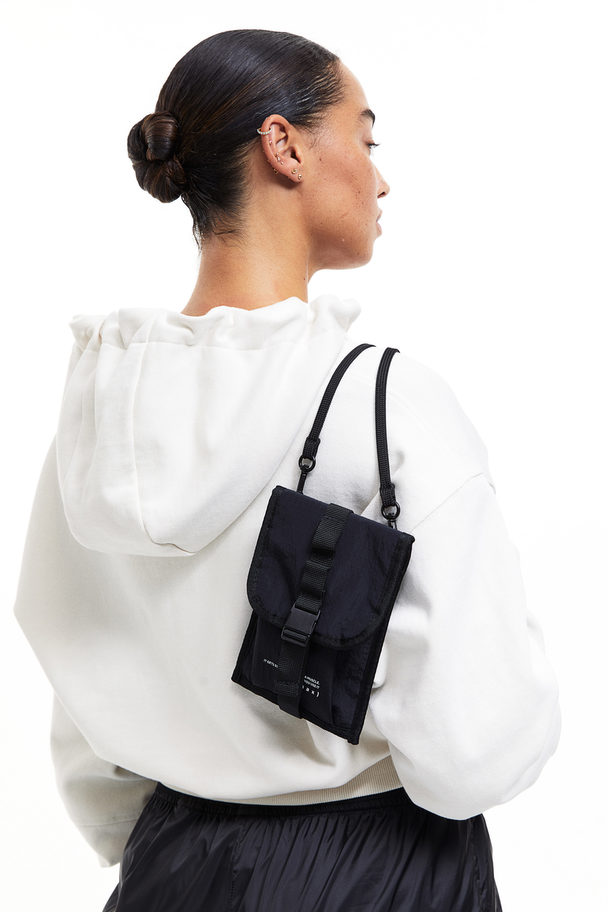 H&M Neck-strap Bag Black