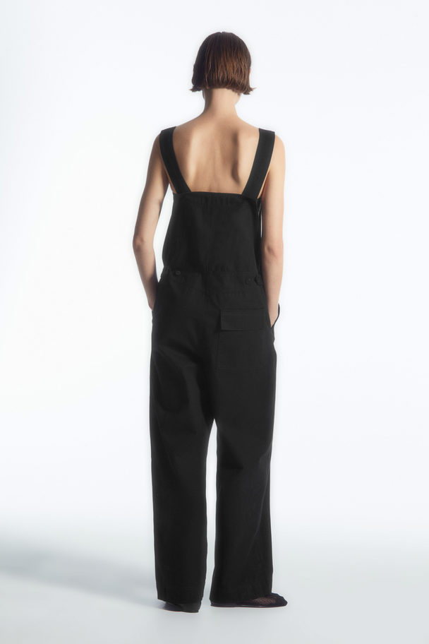 COS Straight-leg Dungarees Black