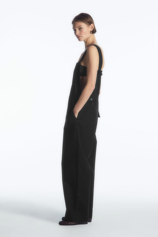 COS Straight-leg Dungarees Black