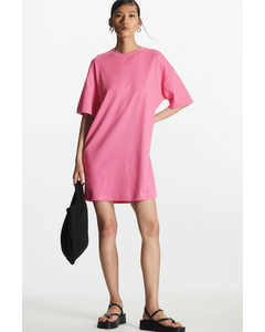Straight T-shirt Dress Pink