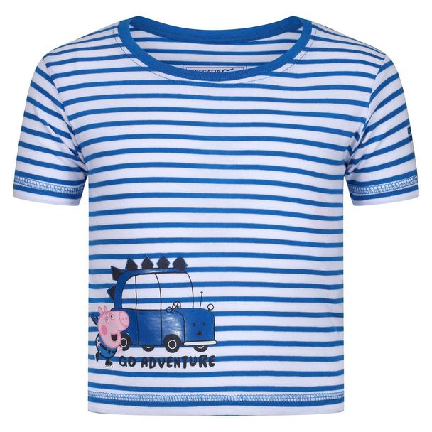 Regatta Regatta Childrens/kids Peppa Pig Contrast Striped T-shirt