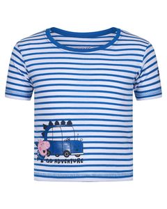 Regatta Childrens/kids Peppa Pig Contrast Striped T-shirt