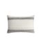 Linen Cushion Cover 40 X 60 Cm Black/off White