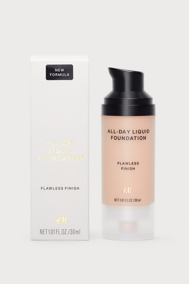H&M All-day Vloeibare Foundation Ivory