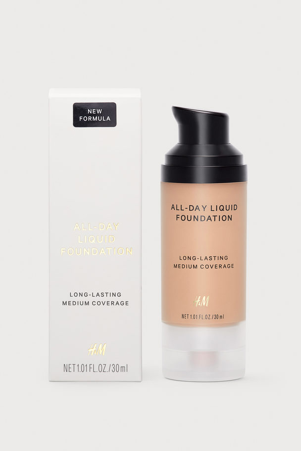 H&M All-day Vloeibare Foundation Honey