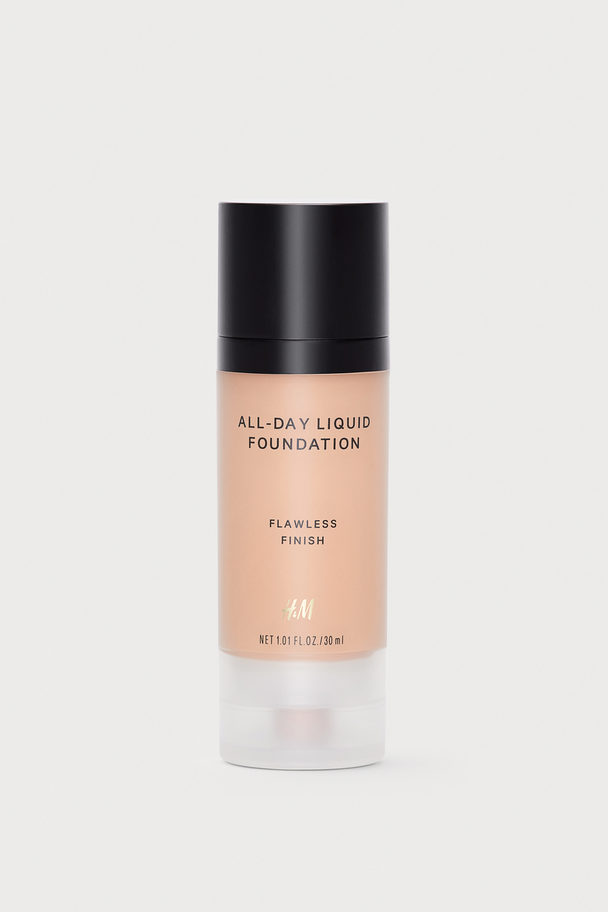 H&M All-Day Flüssige Foundation Almond beige