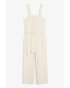 Soft Jumpsuit Beige