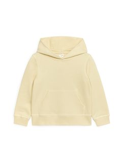 French Terry Hoodie Dusty Yellow