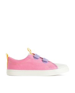 Canvas Trainers Pink/off White