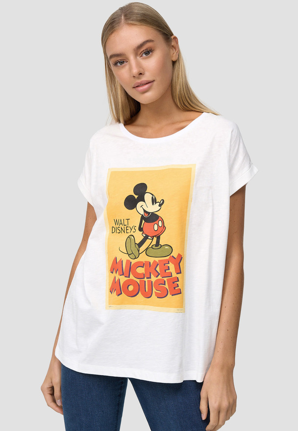 Re:Covered Mickey Mouse Vintage Poster T-Shirt