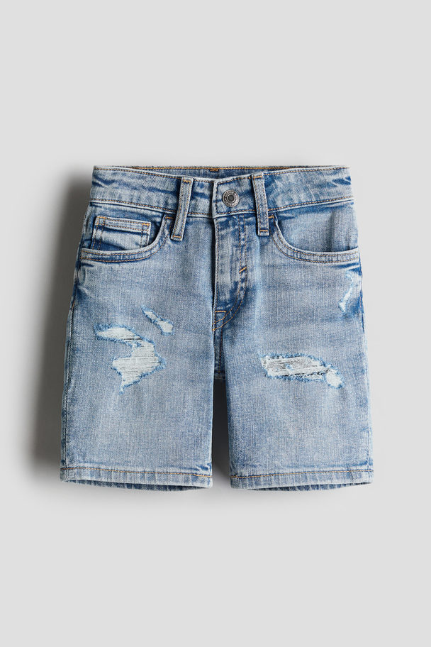 H&M Jeansshorts Helles Denimblau