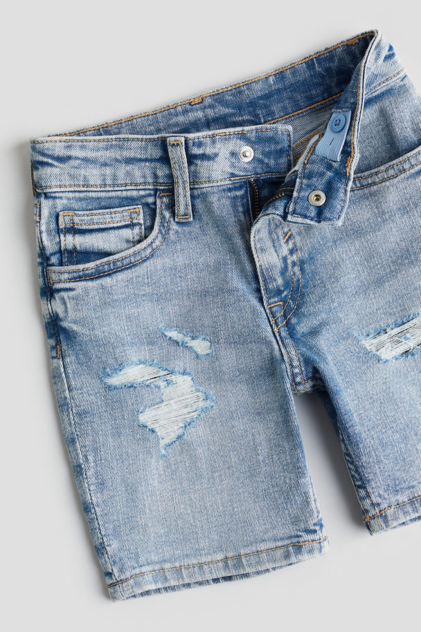 H&M Jeansshorts Helles Denimblau