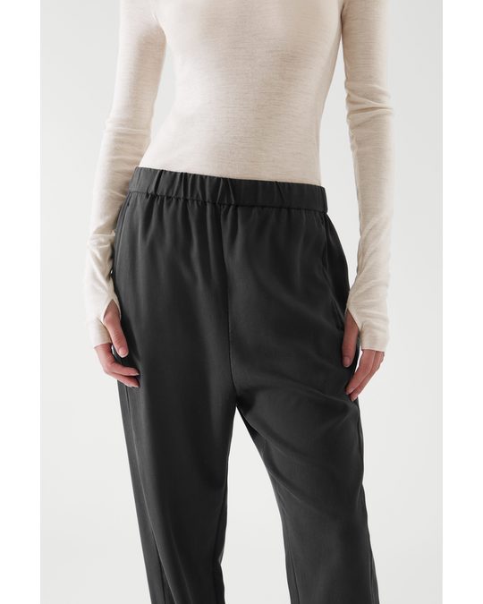 COS Relaxed Joggers Black