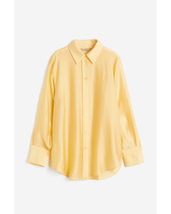 Relaxed-fit Shirt Yellow