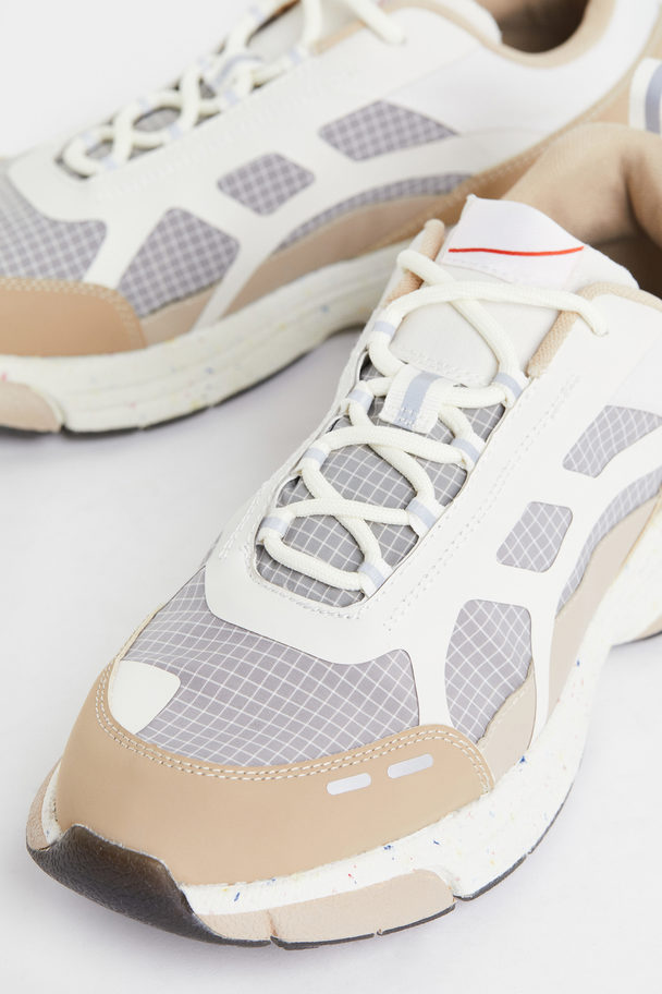 H&M Chunky Trainers Light Beige