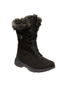Regatta Great Outdoors Womens/ladies Newley Faux Fur Trim Thermo Boots