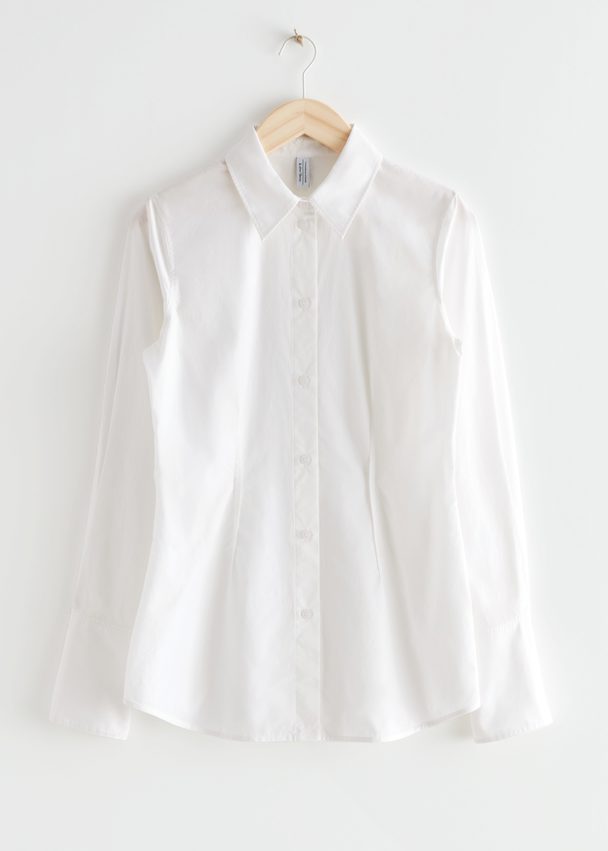 & Other Stories Relaxed Shirt White