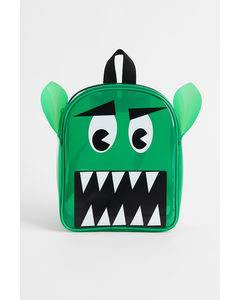 Small Backpack Green/monster