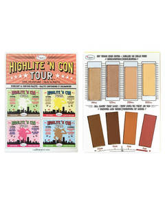 Thebalm Highlite N Con Tour Highlight & Contour Palette