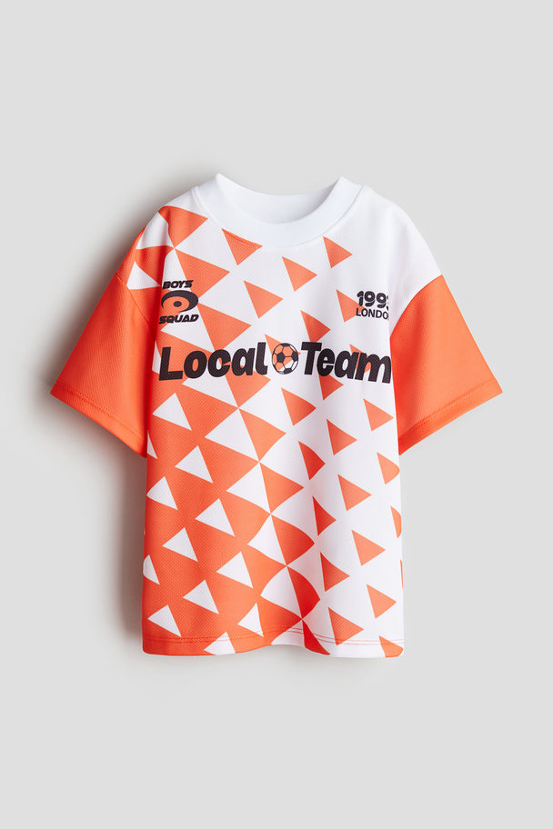H&M Football Shirt Orange/local Team