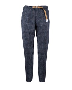 White Sand Prince Of Wales Blue Trousers