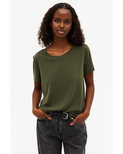 Soft T-shirt Dark Green