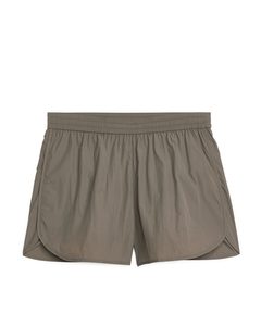 Lightweight Nylon Shorts Dark Mole