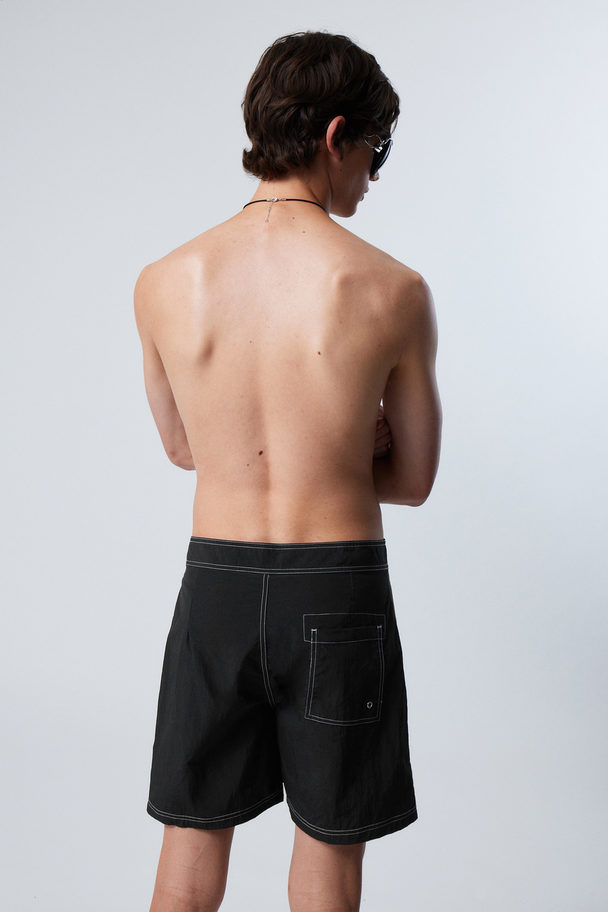 Weekday Board Swim Shorts Black