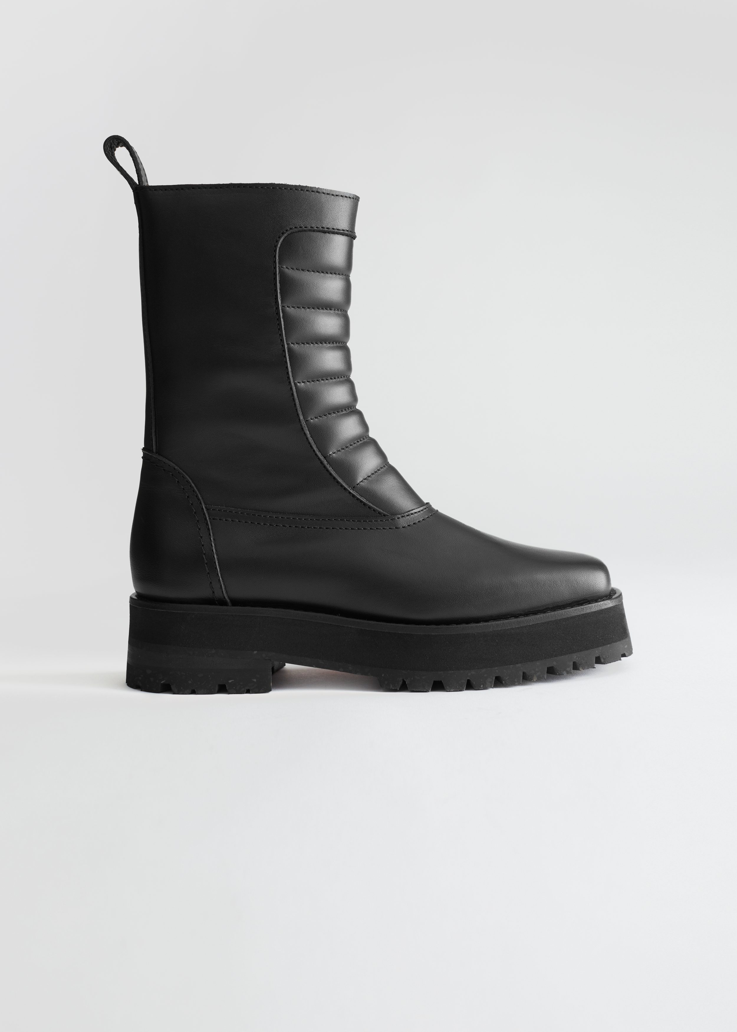 long biker boots