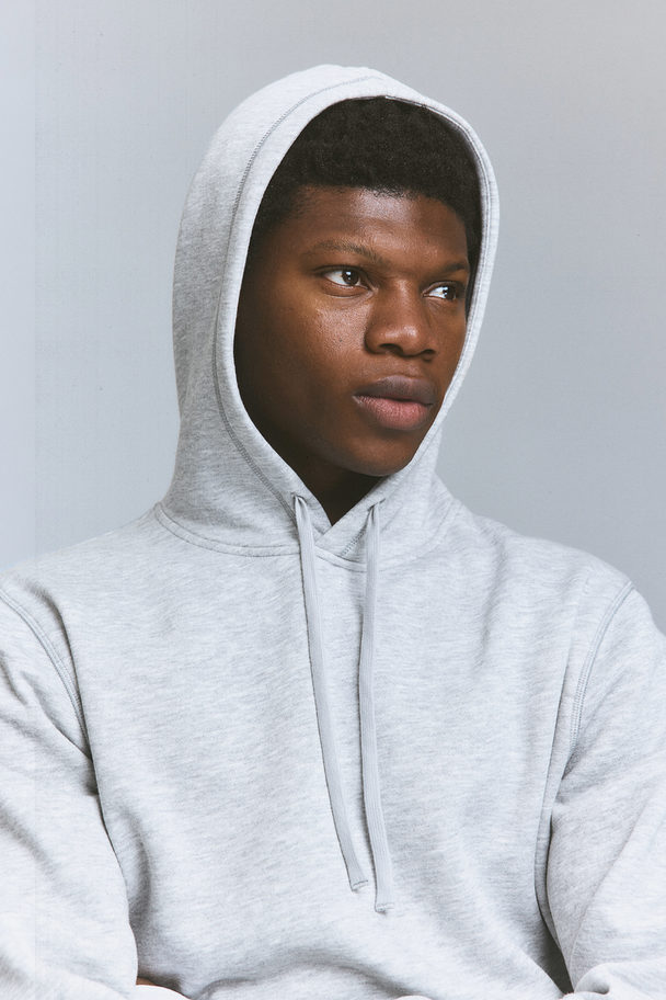 H&M Sportsweater Van Drymove™ - Regular Fit Lichtgrijs Gemêleerd
