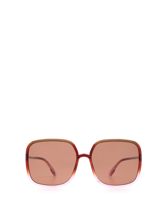 Dior Sostellaire1 Brown Gradient Pink Sunglasses