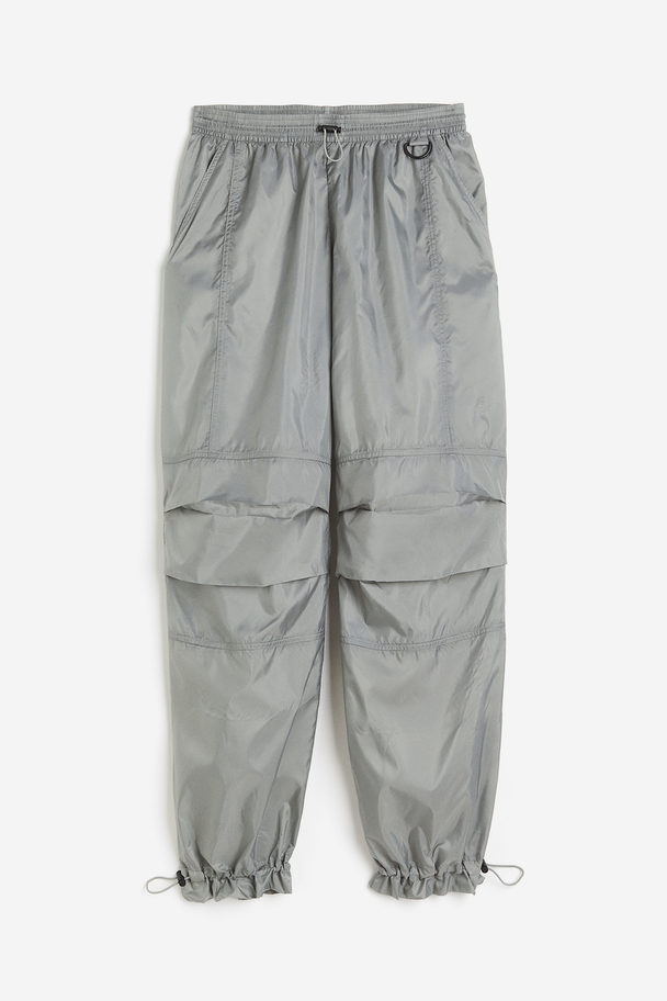 H&M Water-repellent Parachute Trousers Grey