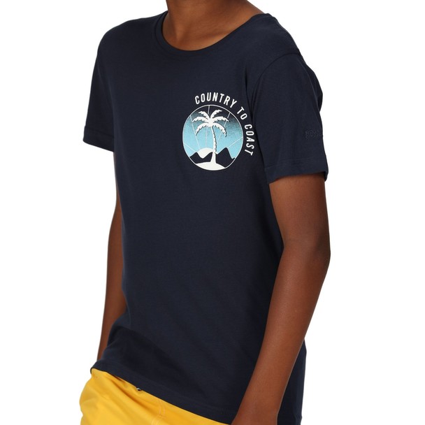 Regatta Regatta Childrens/kids Bosley Vi Beach T-shirt