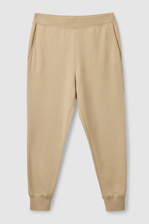 COS Tapered Joggers Beige