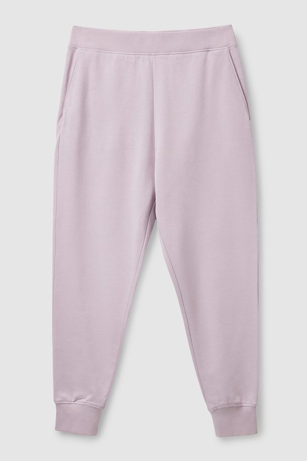 COS Tapered Joggers Light Lilac