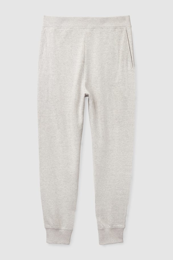 COS Tapered Joggers Light Grey