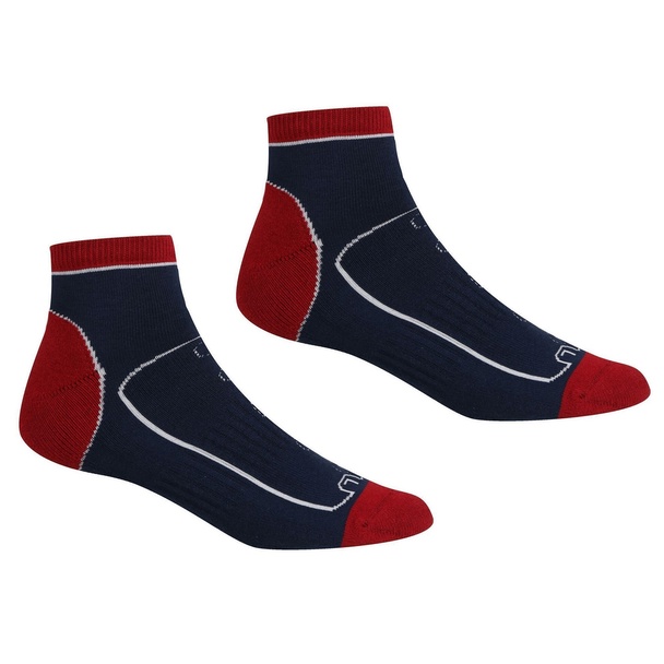 Regatta Regatta Mens Samaris Trail Ankle Socks (pack Of 2)