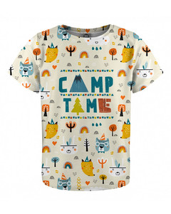 Mr. Gugu & Miss Go Camp Time Kids T-shirt