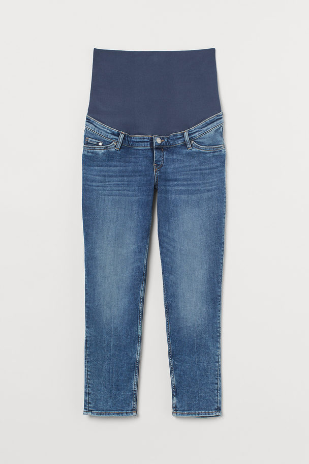 H&M Mama Vintage Straight Jeans Denim Blue