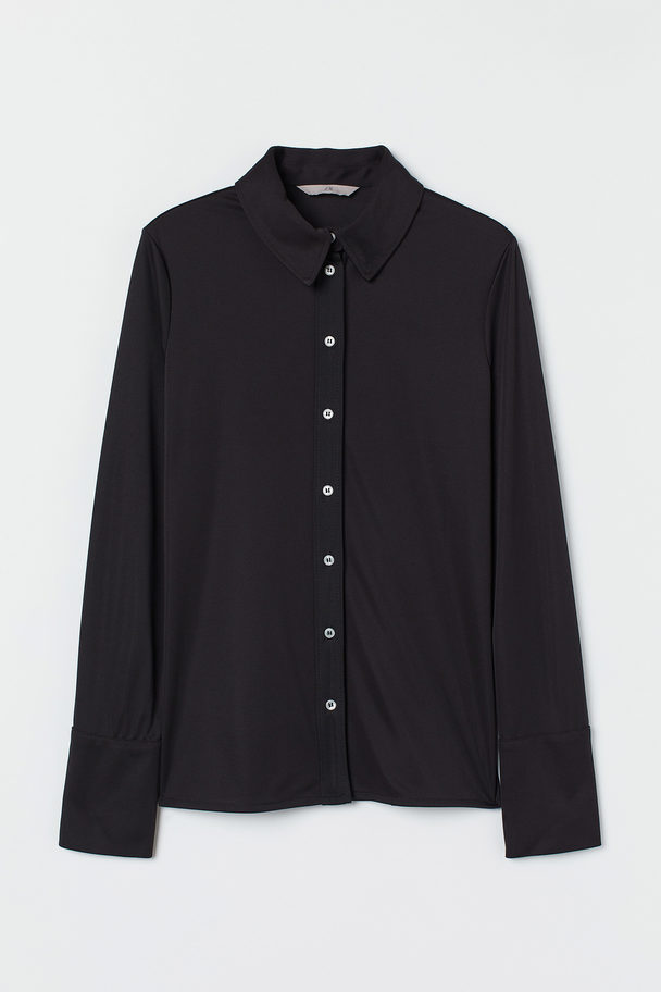 H&M Jersey Shirt Black