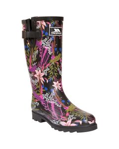 Trespass Womens/ladies Elena Floral Wellington Boots
