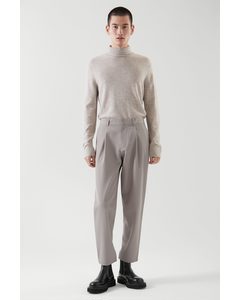 Relaxed-fit Cargo Trousers Beige