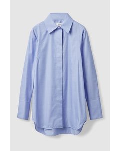 Relaxed-fit Tailored Shirt Light Blue