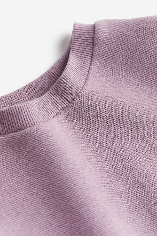 H&M Sweatshirt Dusty Purple